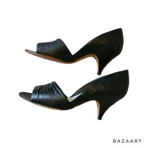 @ Vintage nine west peep toe pumps